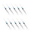 10x Syringes 3ml- 1.5in