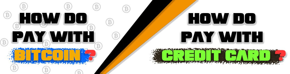 How do pay with CC and BTC ? 
